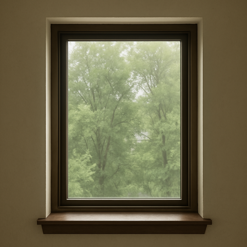 window with reduced glare