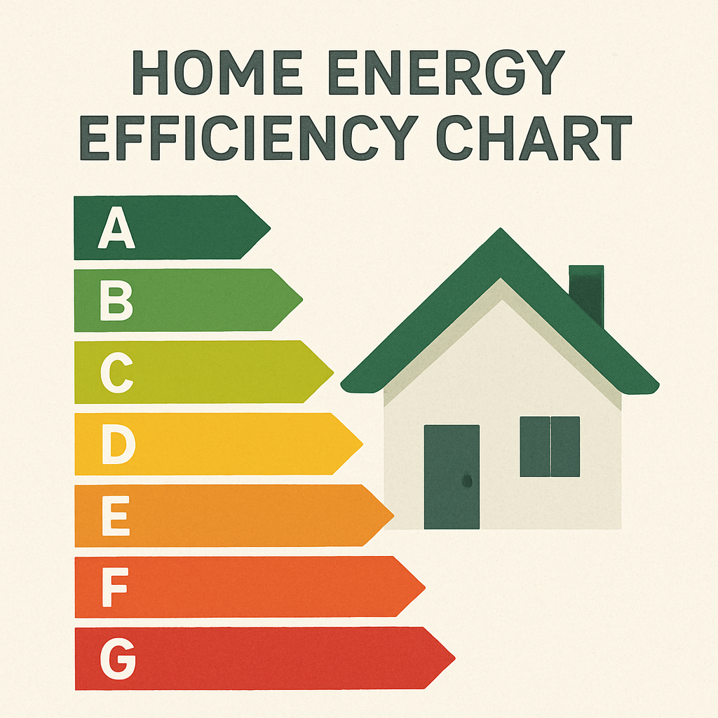 Home energy efficiency chart