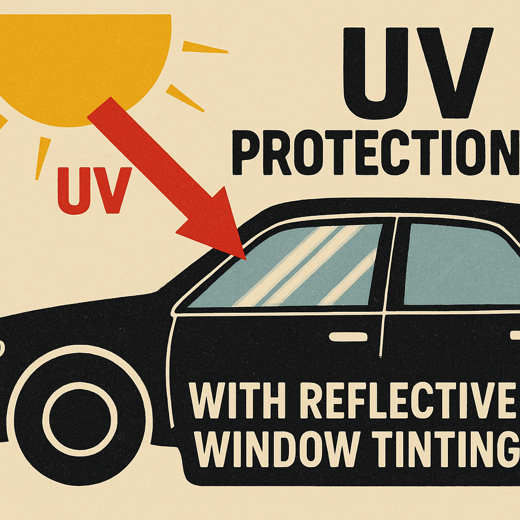 UV protection with reflective window tinting